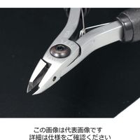 エスコ 125mm 精密用ニッパー(レーザーフラッシュ/ESD/5.0mm) EA535TM-1 1丁(1本)（直送品）