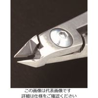 エスコ 115mm 精密用ニッパー(フラッシュ/ESD) EA535TX-11 1丁(1本)（直送品）