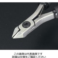 エスコ 120mm 精密用ニッパー(フラッシュ/ESD) EA535TD-2 1丁(1本)（直送品）