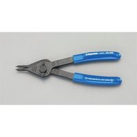 エスコ 6本組 スナップリングプライヤー(内外兼用) EA590MC-60 1組（直送品）