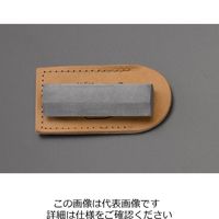 エスコ 75x25x9.5mm 油砥石・櫛形(4個組/極細目) EA522AK-3 1組（直送品）