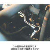 エスコ 1/2”DR/120mm エクステンションバー[オフセット型] EA617ZR-6X 1本（直送品）