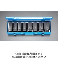 エスコ 3/4”DR/1”ー1・1/2”/8個組 インパクトディープソケット EA164EL-4 1セット（直送品）