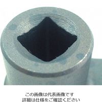 エスコ 14mm 四角ソケットスパナ EA613AH-14 1丁（直送品）