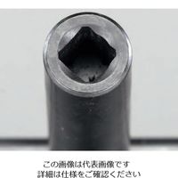 エスコ 17x160mm 四角ソケットT型レンチ EA613AL-17 1丁（直送品）