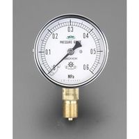 エスコ 75mm/0ー2.0MPa 圧力計(耐脈動圧形) EA729GL-20 1個（直送品）