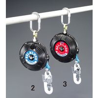 エスコ 18mmx5.7m ベルト安全ブロック EA998FX-2 1個（直送品）