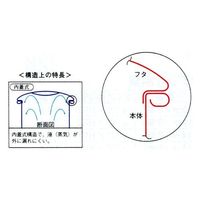 エスコ φ360/36L 取手付ポット(メモリ付/ステンレス製) EA508SG-23 1個（直送品）