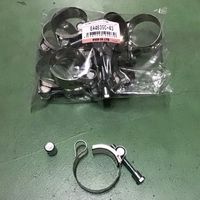 エスコ 104ー112mm Tボルトクランプ(ステンレス/10個) EA463SC-112 1パック(10個)（直送品）