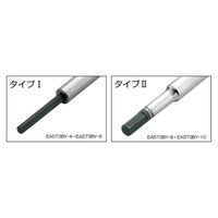 エスコ 10x500mm [Hexagon]T型レンチ EA573BY-10 1個(1本)（直送品）