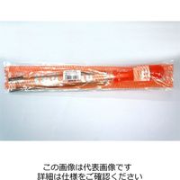 エスコ 250mm 鉄工やすり(コーティング柄付・半丸/中目) EA521PT-250E 1セット（直送品）