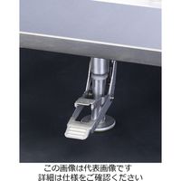 エスコ 1200x750mm/500kg 運搬車(ブレーキ付/ステンレス製) EA520BS-12 1台（直送品）