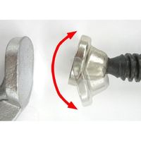 エスコ 0ー150mm/250mm シャコ万力(ロングリーチ) EA526TN-6 1個（直送品）