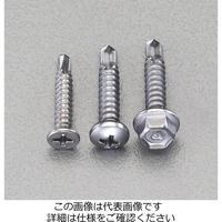 エスコ 4.0ー5.0mm ドリルねじセット(ステンレス製) EA949AM 1セット（直送品）