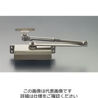 エスコ 85kg以下 ドアクローザー(パラレル型/シルバー) EA951LD-8A 1個（直送品）
