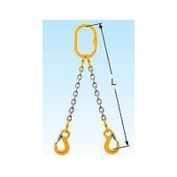 エスコ 1.7tonx2.0m スリングチェーン(2本懸け) EA981VD-22A 1本（直送品）