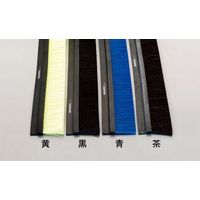 エスコ 40mmx5.0m シールブラシ(PP/黄) EA979KC-5A 1巻（直送品）