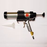 エスコ コーキングガン(エアー式) EA123VA-7 1台（直送品）