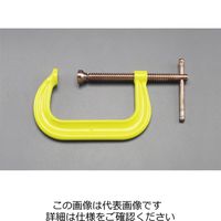 エスコ 50ー250mm/136mm シャコ万力(安全色/熔接用) EA526ST-10A 1個（直送品）