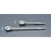 エスコ 1/2”DR/375mm ラチェットハンドル EA618RA-2 1個（直送品）