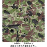 エスコ 5.4x 7.2m 迷彩色シート(#3000) EA915BB-44 1枚（直送品）