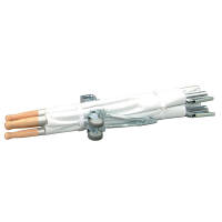 三和製作所　4つ折担架　キャスター付　アルミ製　4045　（直送品）