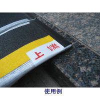 ケアメディックス　折りたたみ式軽量スロープ　デクパック　EBL　2.5m　（直送品）