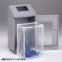 ぶんぶく　リサイクルトラッシュ窓付一般ゴミ・ホワイト　OSE-19　（直送品）
