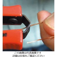 エスコ 0.6mm ワイヤーストリッパー(エナメル被覆銅線) EA580KA-20 1セット(3丁)（直送品）