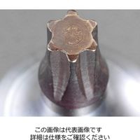 エスコ 3/8”DR/T27x42mm [Torx]ビットソケット EA617VG-27 1セット(3個)（直送品）