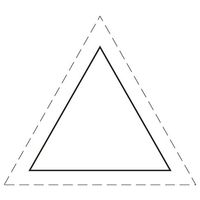 エスコ 200mm 精密やすり(三角/荒目) EA521VX-34A 1セット(3本)（直送品）