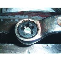 エスコ M8x1.25 六角ダイス(SKS2) EA829MB-8 1セット(4個)（直送品）