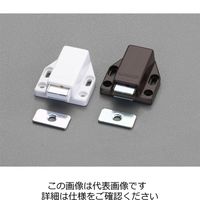 エスコ 36mm マグキャッチ(白) EA951MA-11 1セット(10個)（直送品）