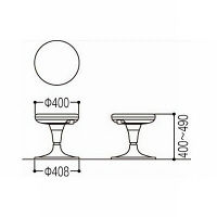 オカムラ 患者用スツール グレーシェル 肘なし 背無 円盤脚 座面回転 ライトブルー L891NB-PB21（直送品）