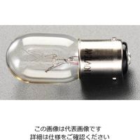 エスコ 110V/ 20W/Wピン 中ナツメ球(5個) EA758ZA-63 1セット(20個:5個×4袋)（直送品）