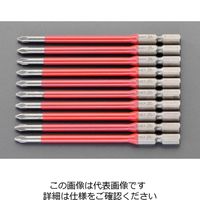 エスコ #2x100mm 10本組カラービット EA813A-29 1セット(3セット)（直送品）