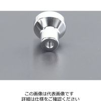 エスコ M5x21mm [ステンレス製]雌ねじナールドノブ EA948BX-62 1セット(3個)（直送品）