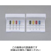 エスコ 8本組 砥石セット(3mm軸) EA819-100 1セット(4セット)（直送品）