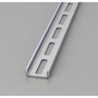 エスコ 44.4x17x900mm チャンネル(穴付) EA439AB-93 1セット(3本)（直送品）