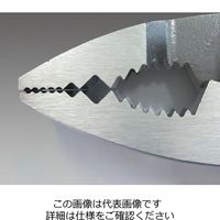 エスコ 30mm/163mm コンビネーションプライヤー EA532KA-150 1セット(4本)（直送品）