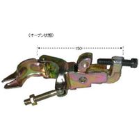 エスコ φ42.7/48.6mm パイプ用クランプ(固定) EA948TA-7 1セット(3個)（直送品）