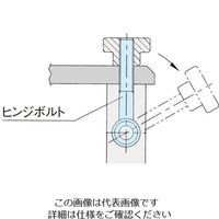 エスコ M10x100mm [焼入]ヒンジボルト EA948DV-13 1セット(4本)（直送品）