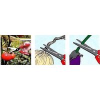 エスコ 210mm 野菜収穫はさみ EA540BC-16 1セット(4個)（直送品）