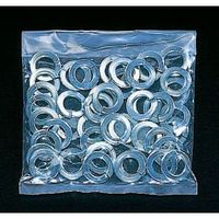 エスコ M 4 スプリングワッシャー(250個) EA949WG-4 1セット(7500個:250個×30袋)（直送品）