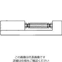 エスコ M8 x116mm ねじ付ターンバックル EA948EC-8 1セット(3本)（直送品）