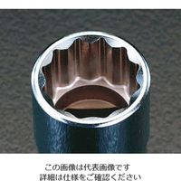 エスコ 1/4”DRx 6mm ソケット EA618AE-6 1セット(10個)（直送品）
