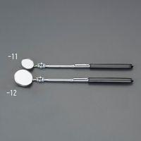 エスコ φ32/203mm 点検ミラー(ポケット型/2倍) EA724CE-12 1セット(4本)（直送品）