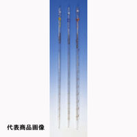 柴田科学 メスピペット スーパーグレード 先端目盛 カラーコード付 容量 0.1mL 10個入 020020-01A 1箱(10個)（直送品）