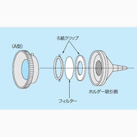 柴田科学 ろ紙ホルダー A型 080050-155 1個 61-4430-86（直送品）