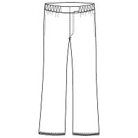 フォーク カ】5013SCー16 バーガンディ LL 5013SC-16-LL 1枚　スクラブ（直送品）